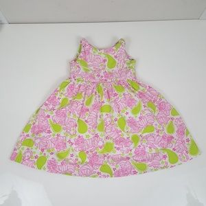 Lilly Pulitzer tiger print  sleeve less bow dress